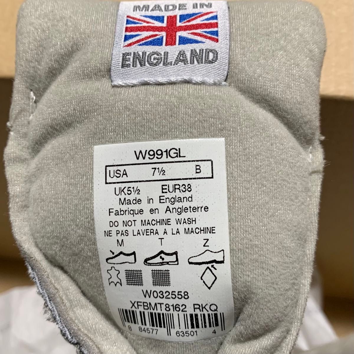 新品 W991GL 24 5㎝ WUS7 5 グレー ニューバランス 海外正規取扱 新品 W991GL 24 5㎝ WUS7 5 グレー ニューバランス 海外正規取扱
