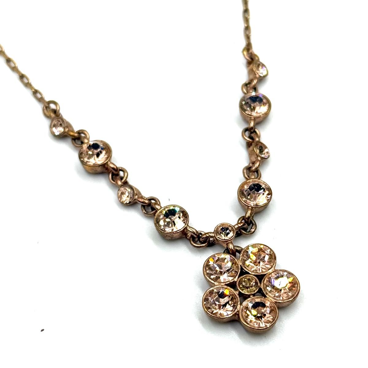 GIVENCHY ジバンシー チョーカー ネックレス フラワー ブロンズ GIVENCHY ジバンシー チョーカー ネックレス フラワー ブロンズ