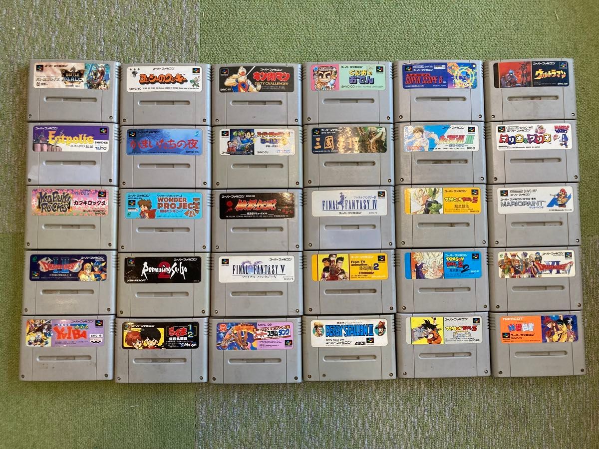スーパーファミコン ゲームソフト セット|Yahoo!フリマ(旧 スーパーファミコン ゲームソフト セット|Yahoo!フリマ(旧
