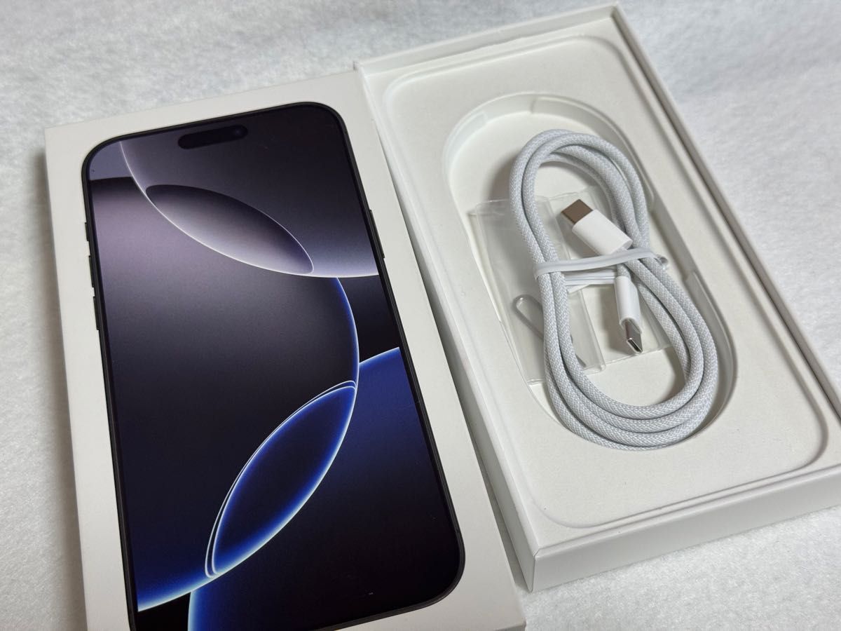 Apple iPhone 16 Pro Max 256GB ブラック 国内版SIMフリー 訳 Apple iPhone 16 Pro Max 256GB ブラック 国内版SIMフリー 訳