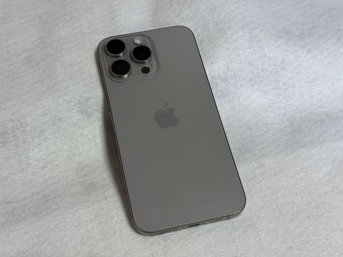 iPhone 15 Pro Max 256GB ナチュラルチタニウム バッテリー最大 iPhone 15 Pro Max 256GB ナチュラルチタニウム バッテリー最大
