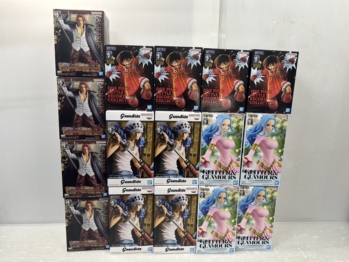 HM079-250415-52【未開封】ワンピース フィギュア 16体まとめ HM079-250415-52【未開封】ワンピース フィギュア 16体まとめ