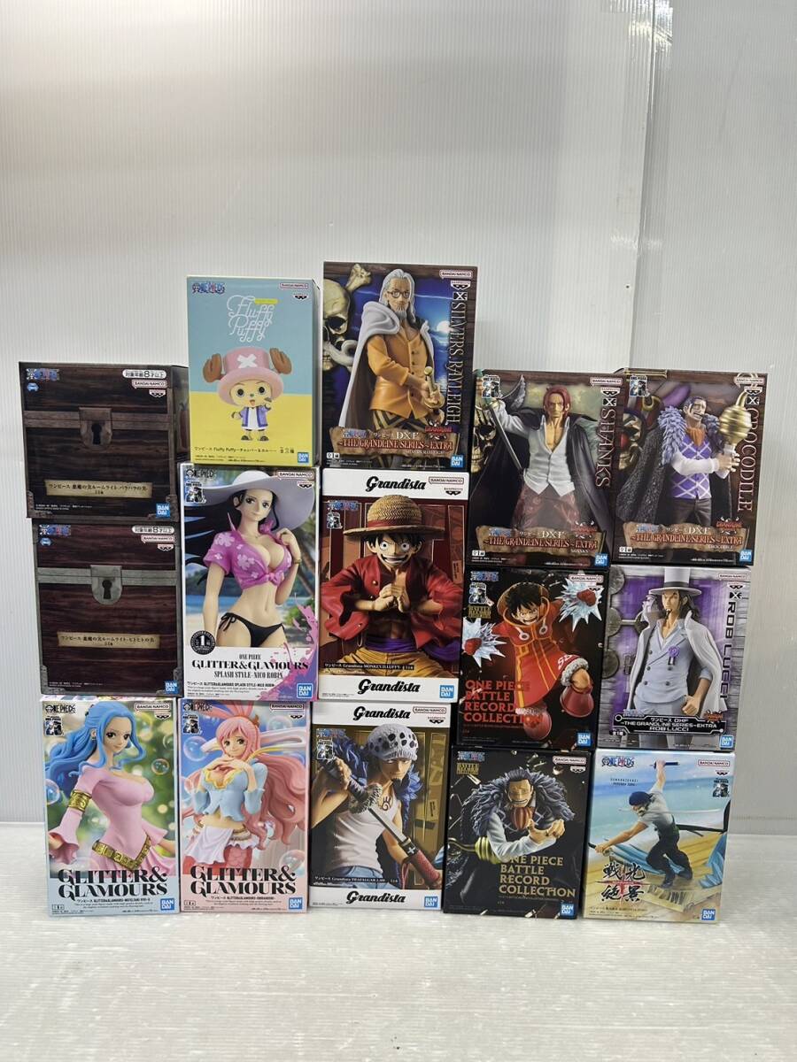 HM077-250415-52【未開封】ワンピースフィギュア 15体まとめ DXF HM077-250415-52【未開封】ワンピースフィギュア 15体まとめ DXF