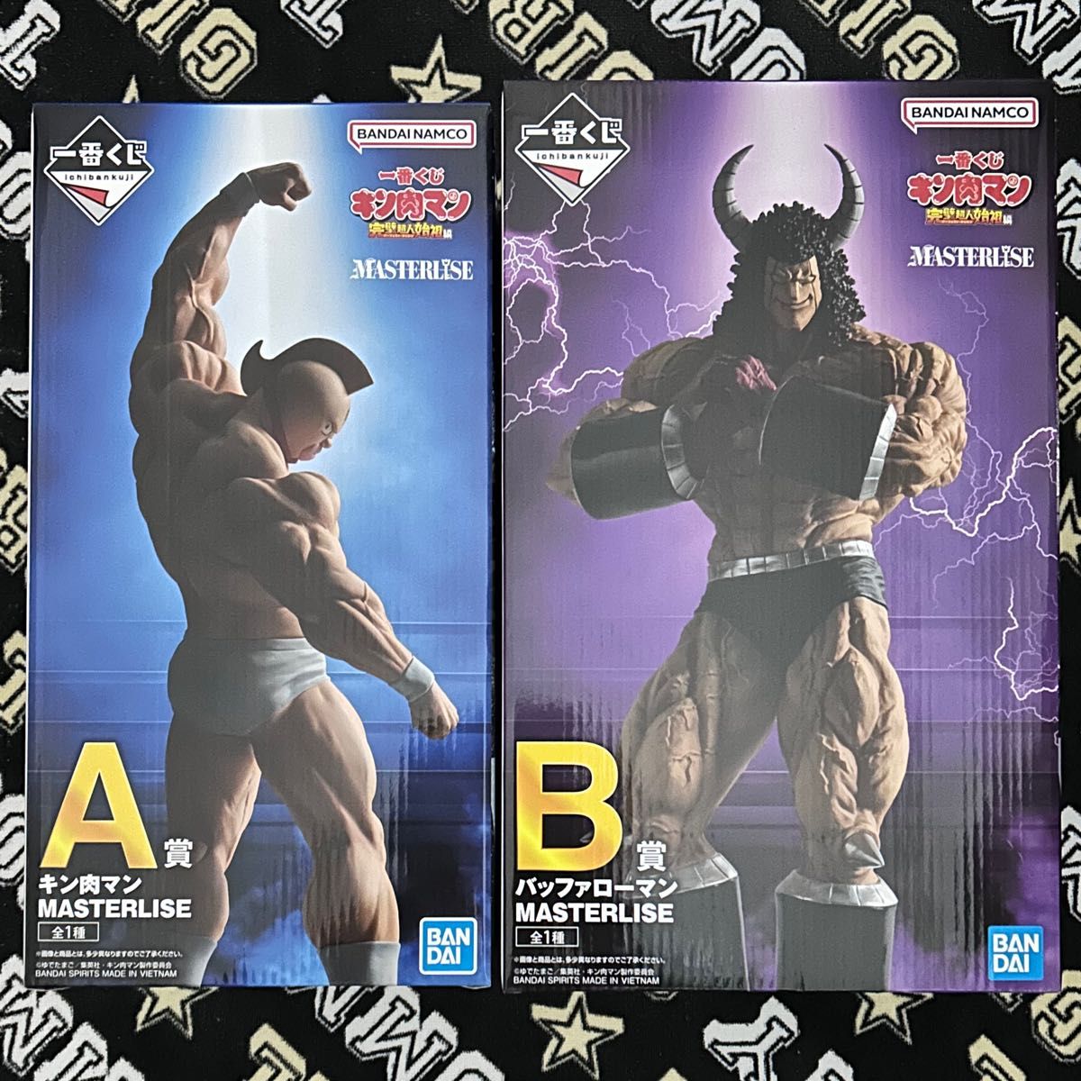 一番くじ キン肉マン A賞 キン肉マン & B賞 バッファローマン 一番くじ キン肉マン A賞 キン肉マン & B賞 バッファローマン