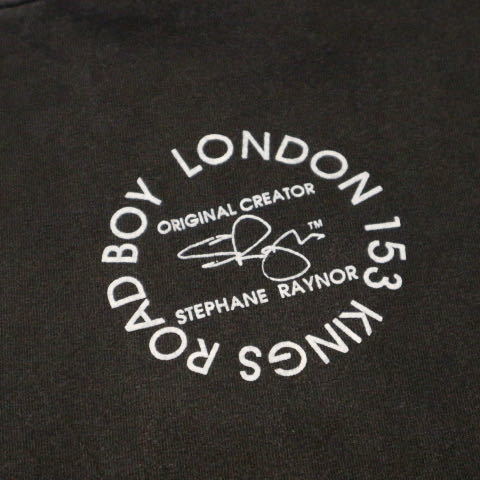 90s BOY LONDON STEPHANE RAYNOR Tシャツ M ブラック ボーイロンドン オールド ロゴ_画像4