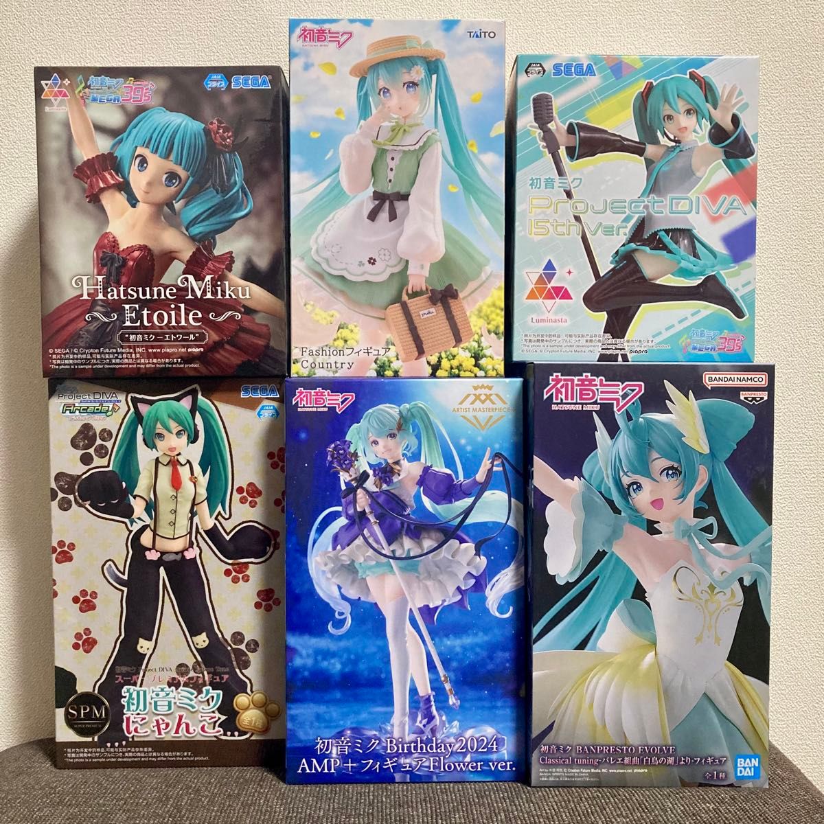 新品 未開封】 初音ミク フィギュア 6体セット|Yahoo!フリマ 新品 未開封】 初音ミク フィギュア 6体セット|Yahoo!フリマ