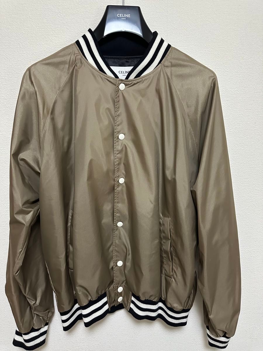 CELINE セリーヌ メンズ ナイロン テディージャケット ブルゾン CELINE セリーヌ メンズ ナイロン テディージャケット ブルゾン