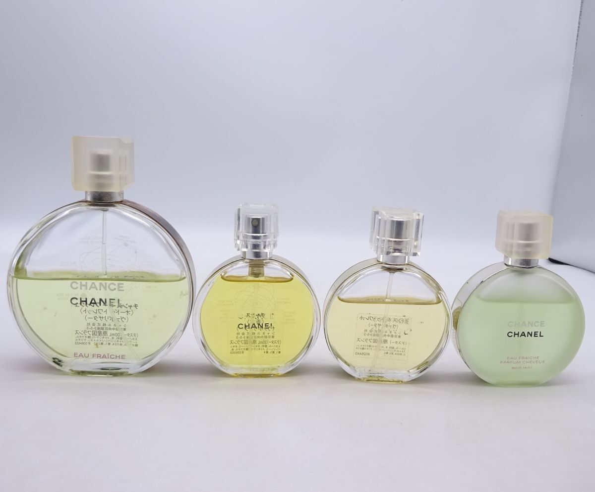 L☆CHANEL シャネル チャンス 香水4本セット トワレット 100ml L☆CHANEL シャネル チャンス 香水4本セット トワレット 100ml