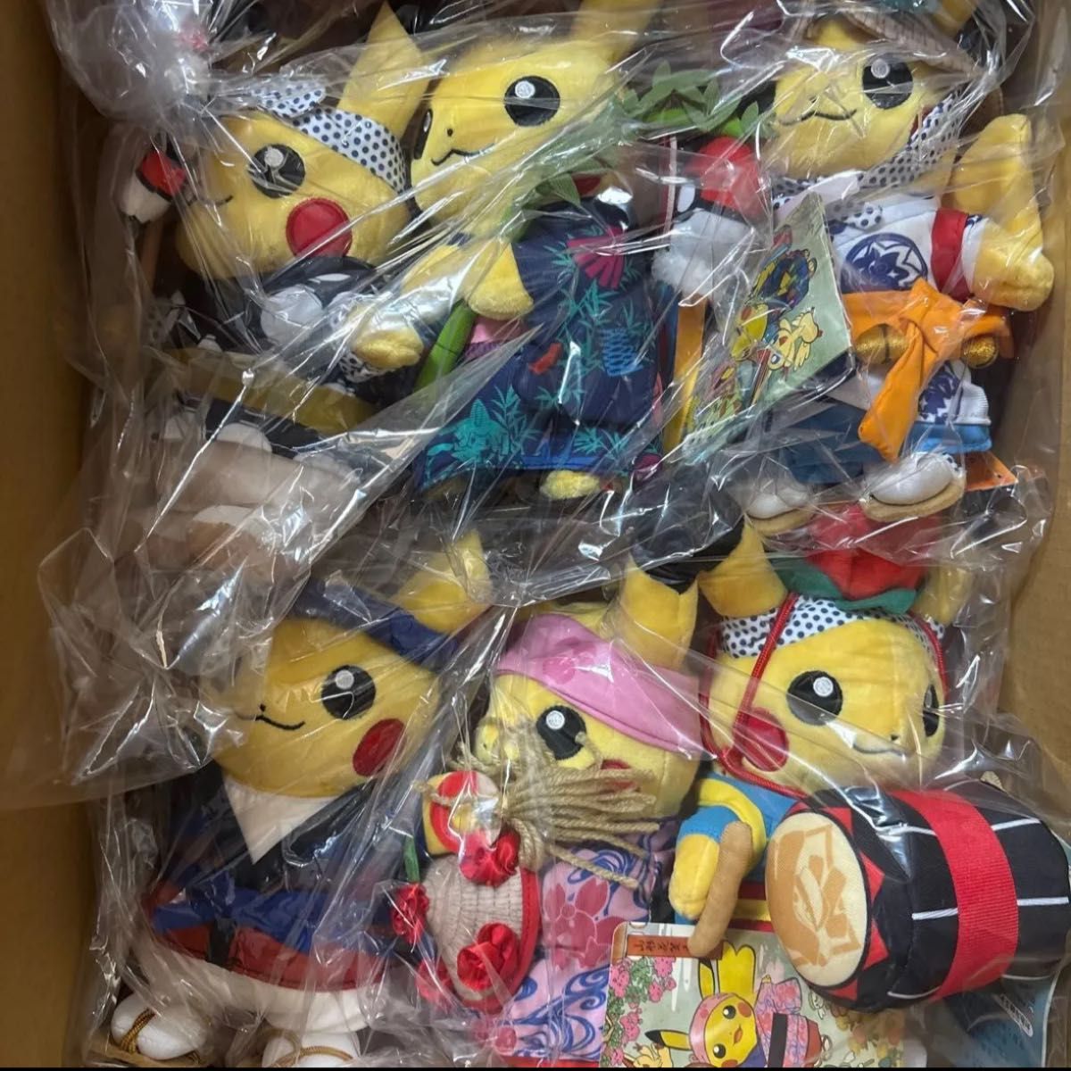ポケモンセンタートウホク ごっこピカチュウ 6種セット 新品未 ポケモンセンタートウホク ごっこピカチュウ 6種セット 新品未