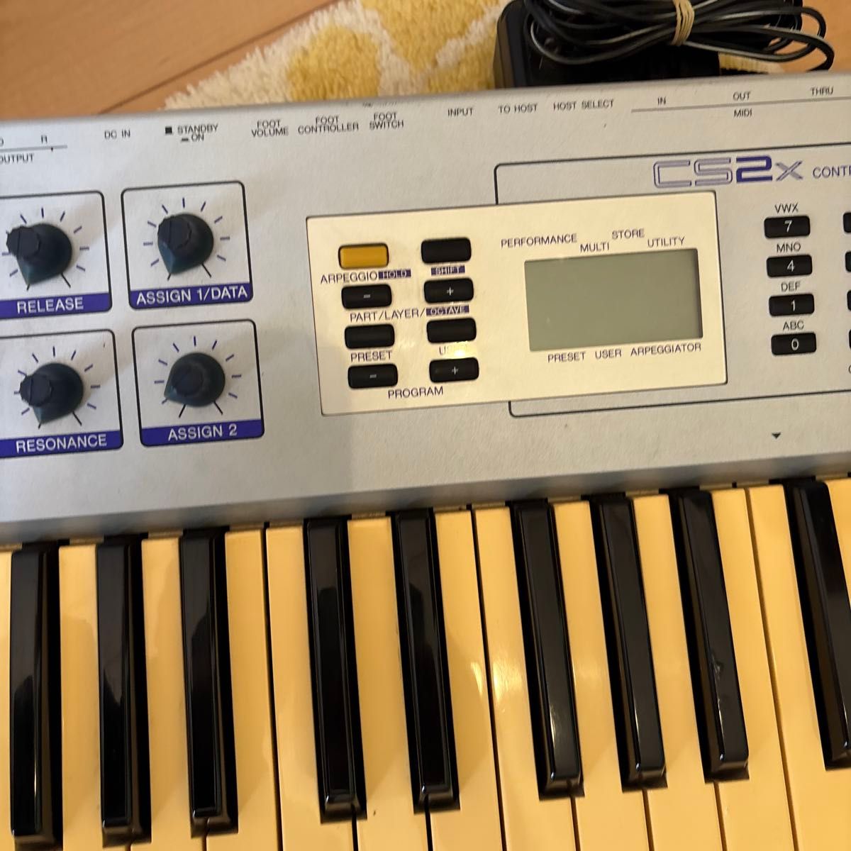 Yamaha CS2X シンセサイザー 61鍵 動作確認|Yahoo!フリマ(旧 Yamaha CS2X シンセサイザー 61鍵 動作確認|Yahoo!フリマ(旧