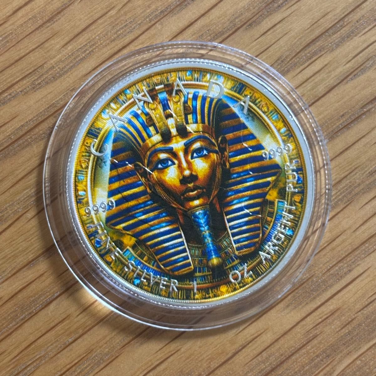 世界限定100枚】メイプル銀貨 古代エジプト ツタンカーメン 1 世界限定100枚】メイプル銀貨 古代エジプト ツタンカーメン 1