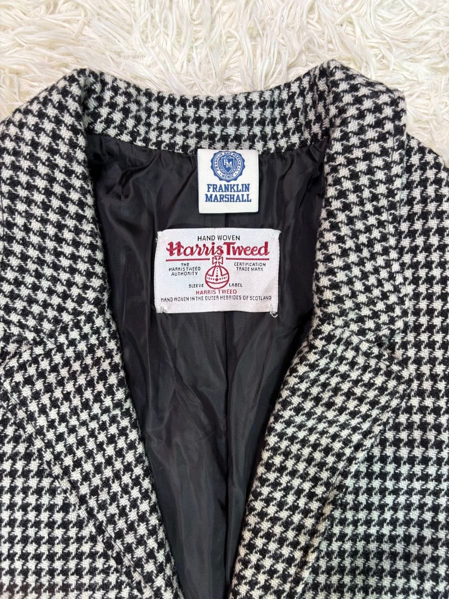 Harris Tweed Franklin & Marshall ウールコート|Yahoo!フリマ Harris Tweed Franklin & Marshall ウールコート|Yahoo!フリマ