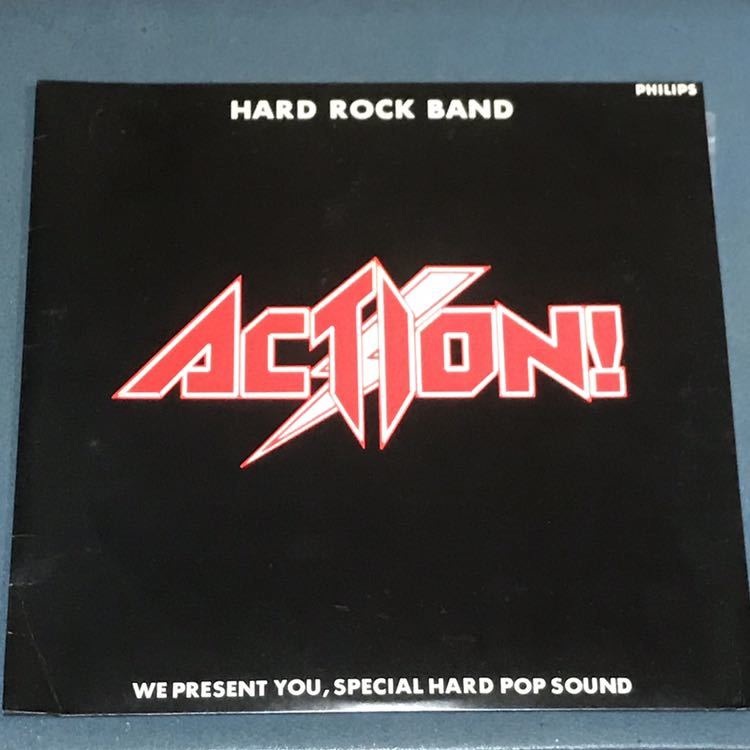 ACTION ☆ アクション ☆ ハードロック ☆ HARD ROCK ☆ ヘビメタ ☆ YOSHIRO ☆ LPレコード ☆ レコード ☆ 中古品 ☆ 音質は不明です ☆_画像1