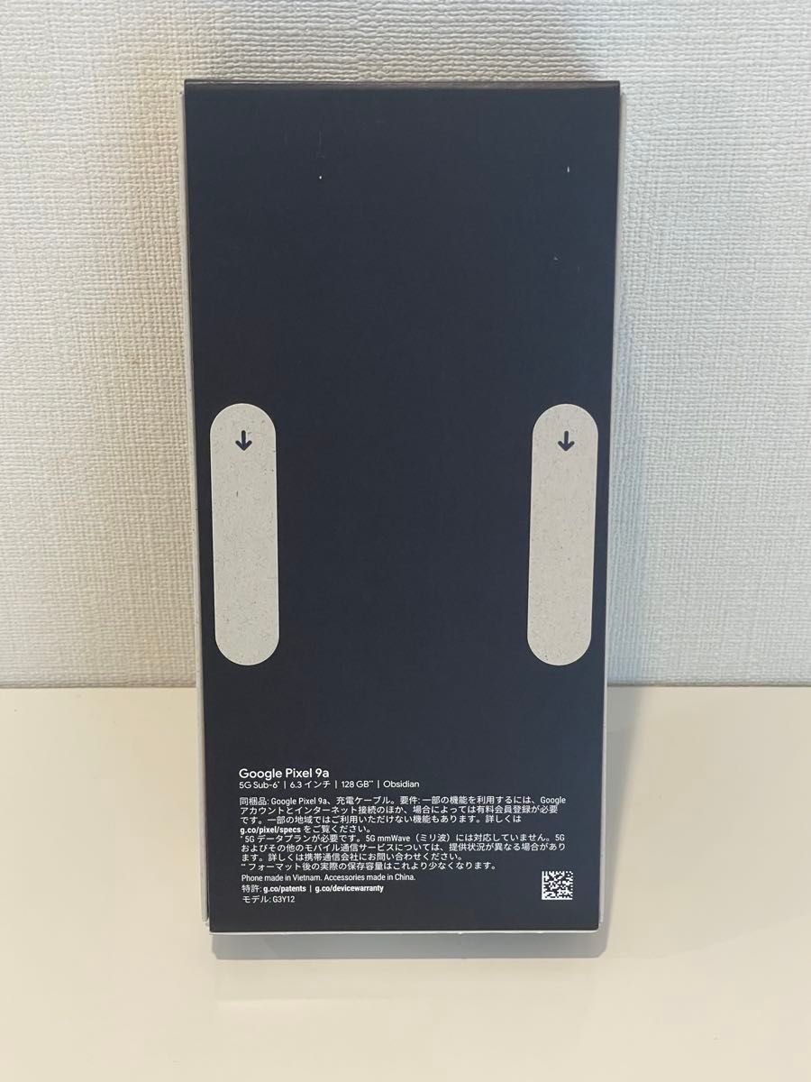 新品未開封 Google Pixel 9a 128GB SIMフリー [Obsidian 新品未開封 Google Pixel 9a 128GB SIMフリー [Obsidian