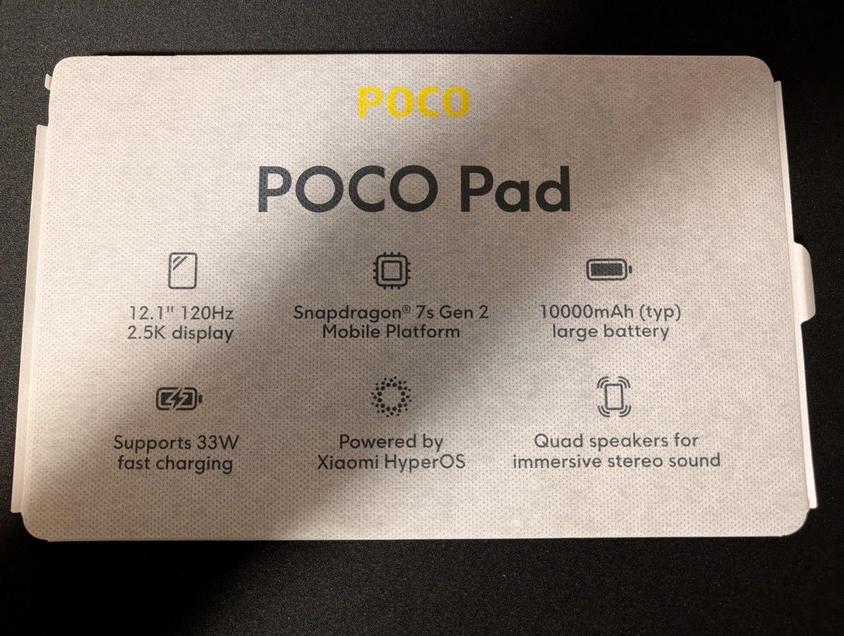 POCO pad RAM8GB 256GB グローバル版 グレー ケース付|Yahoo POCO pad RAM8GB 256GB グローバル版 グレー ケース付|Yahoo