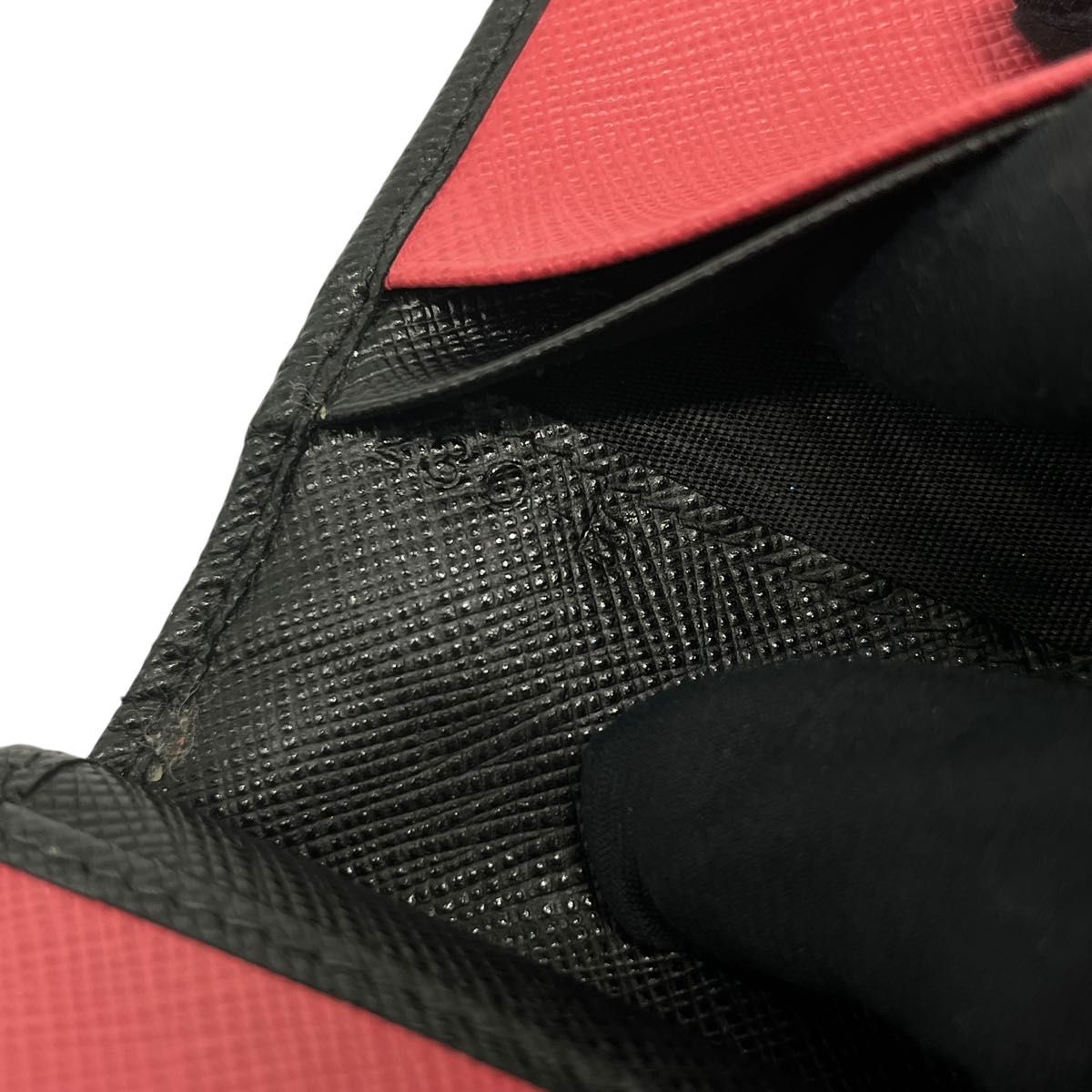 希少】PRADA プラダ 長財布 コインケース カードケース 二つ折り 希少】PRADA プラダ 長財布 コインケース カードケース 二つ折り