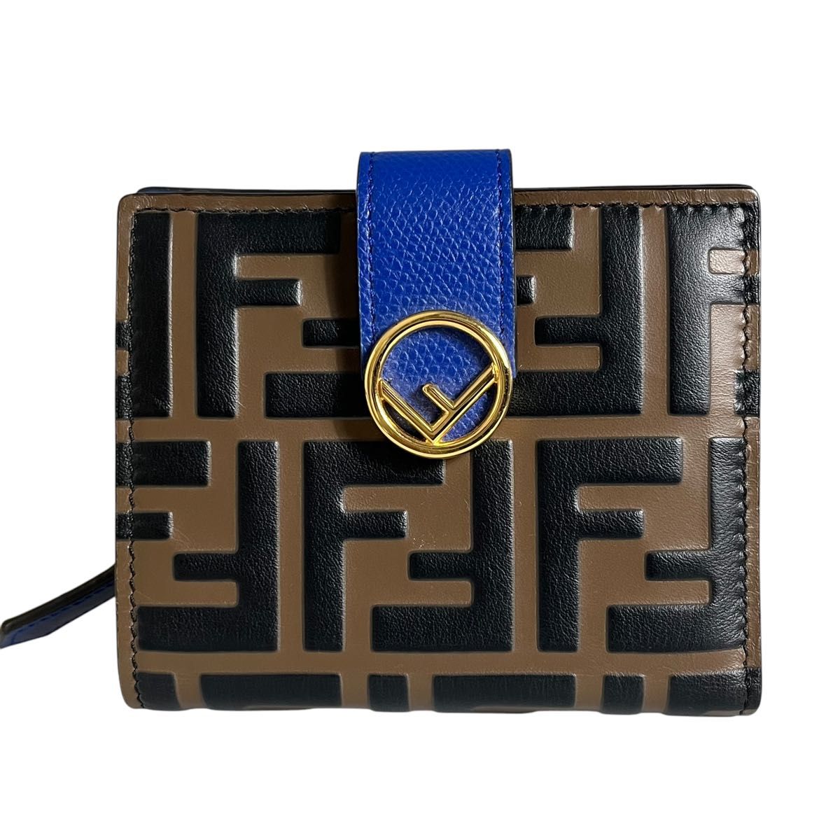 希少】FENDI フェンディ 二つ折り財布 コインケース カード 希少】FENDI フェンディ 二つ折り財布 コインケース カード