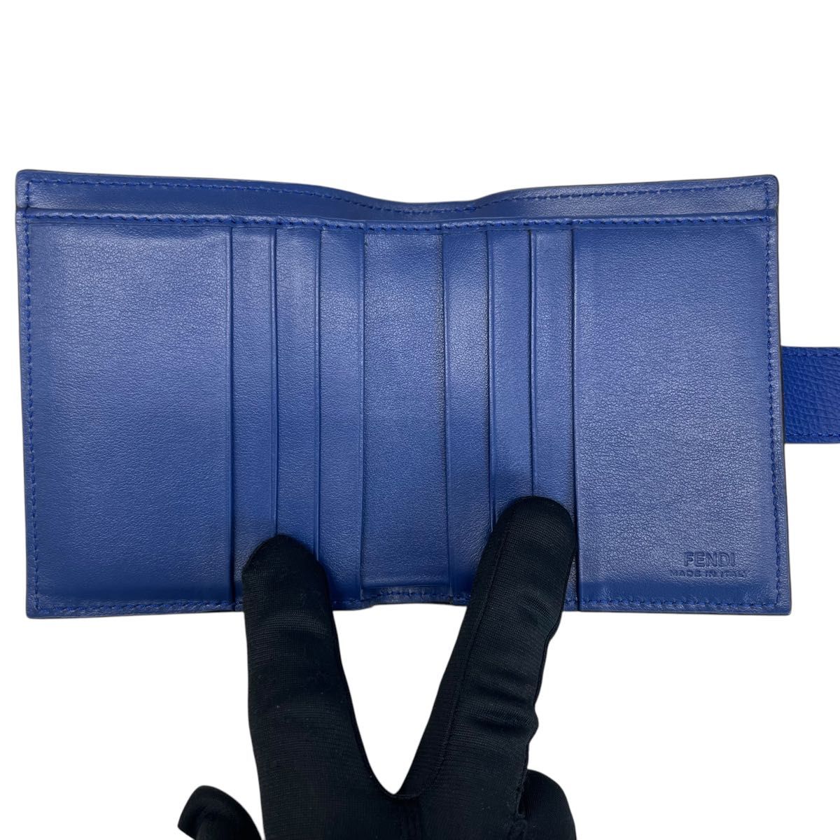 希少】FENDI フェンディ 二つ折り財布 コインケース カード 希少】FENDI フェンディ 二つ折り財布 コインケース カード