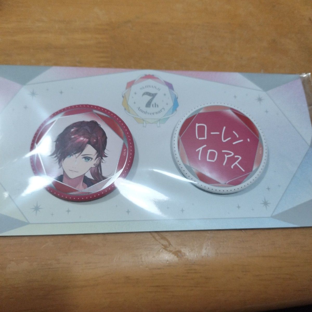 にじさんじ 7th Anniversary 缶バッジセット エデン組 ローレン にじさんじ 7th Anniversary 缶バッジセット エデン組 ローレン