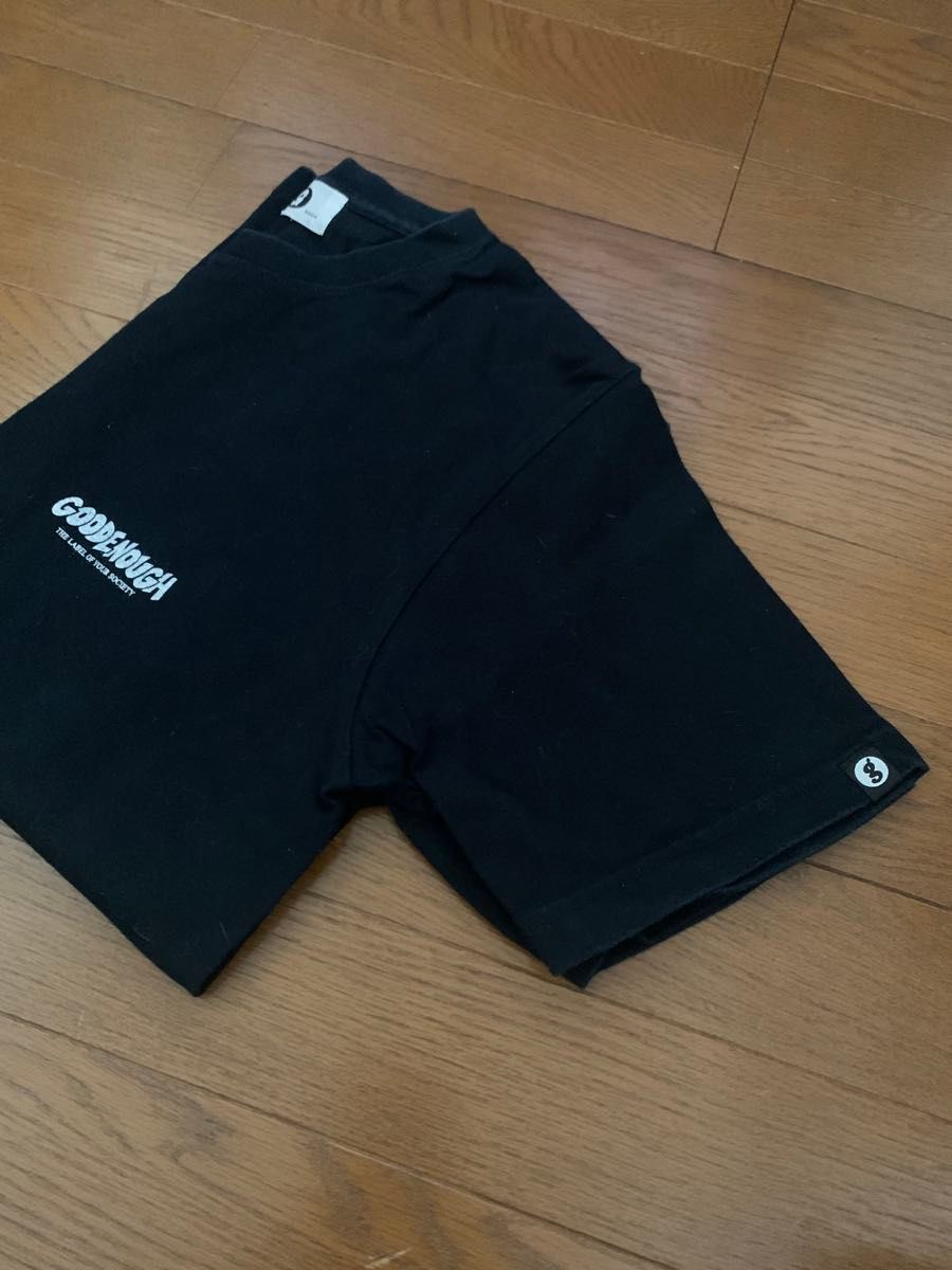 最終価格 good enough希少バックプリントTシャツ90年代黒L藤原 最終価格 good enough希少バックプリントTシャツ90年代黒L藤原