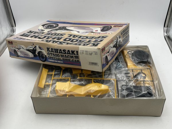 中古現状品】未組立未開封 ナガノ カワサキGT500マッハⅢ 中古現状品】未組立未開封 ナガノ カワサキGT500マッハⅢ