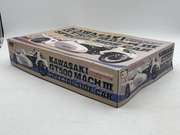 中古現状品】未組立未開封 ナガノ カワサキGT500マッハⅢ 中古現状品】未組立未開封 ナガノ カワサキGT500マッハⅢ