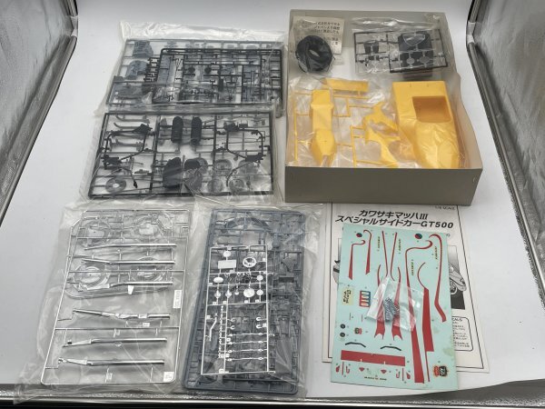 中古現状品】未組立未開封 ナガノ カワサキGT500マッハⅢ 中古現状品】未組立未開封 ナガノ カワサキGT500マッハⅢ