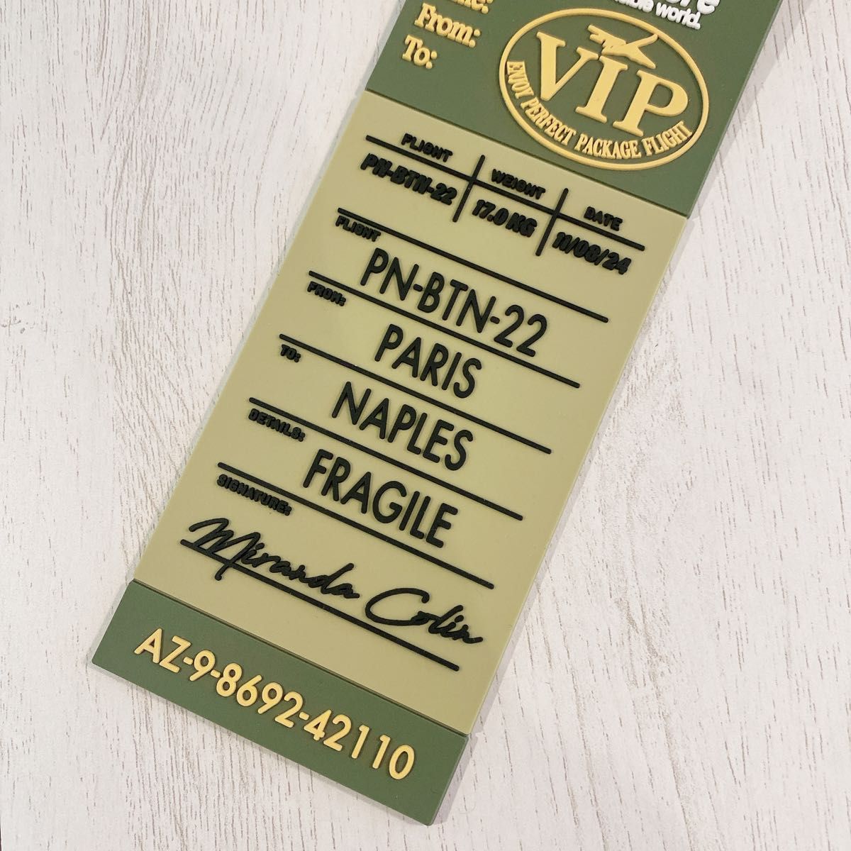 ドゥーズィエムクラス BTN Luggage Tag ラゲージタグ ドゥーズィエムクラス BTN Luggage Tag ラゲージタグ