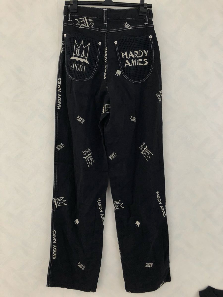 HARDY AMIES низ размер 62 вышивка общий рисунок Hardy Amies брюки 