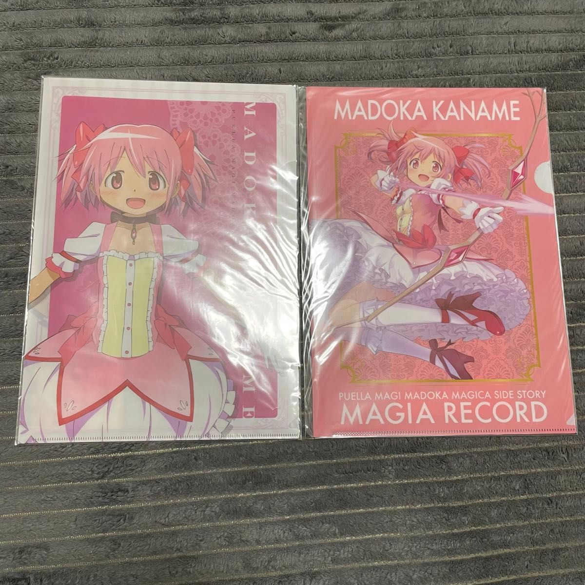 魔法少女まどか マギカ まどマギ 鹿目まどか クリアファイル 2枚 魔法少女まどか マギカ まどマギ 鹿目まどか クリアファイル 2枚