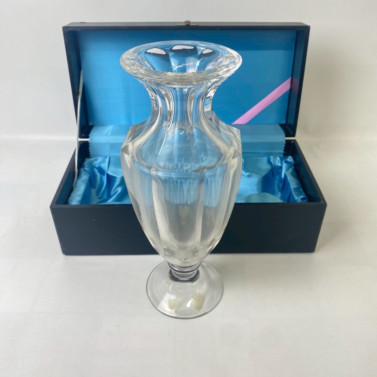 R410-2/1円~【クリスタル花瓶】※同梱不可 インテリア小物 R410-2/1円~【クリスタル花瓶】※同梱不可 インテリア小物