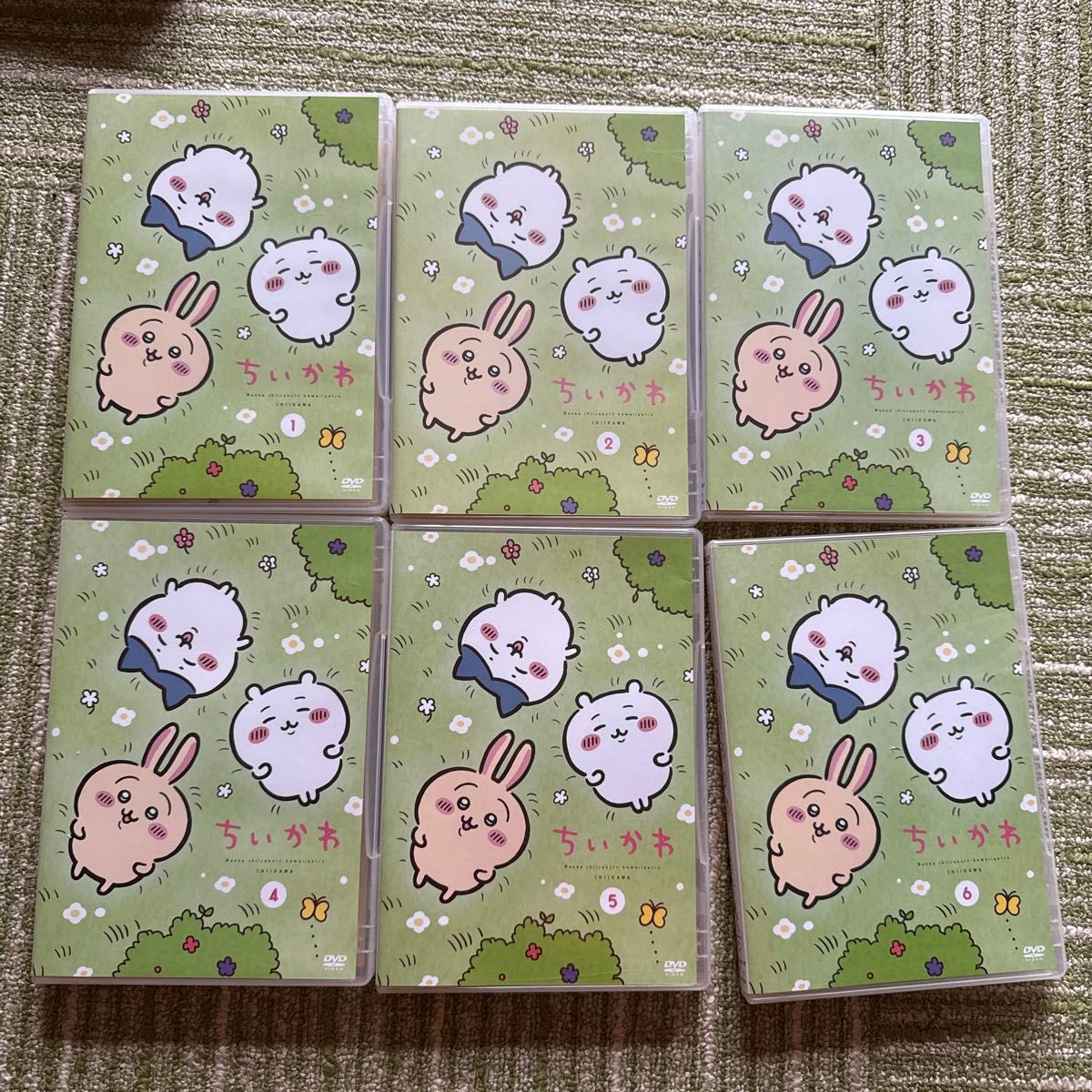 ちいかわ DVD 全巻セット 全6巻 アニメ ほぼ新品 美品|Yahoo ちいかわ DVD 全巻セット 全6巻 アニメ ほぼ新品 美品|Yahoo