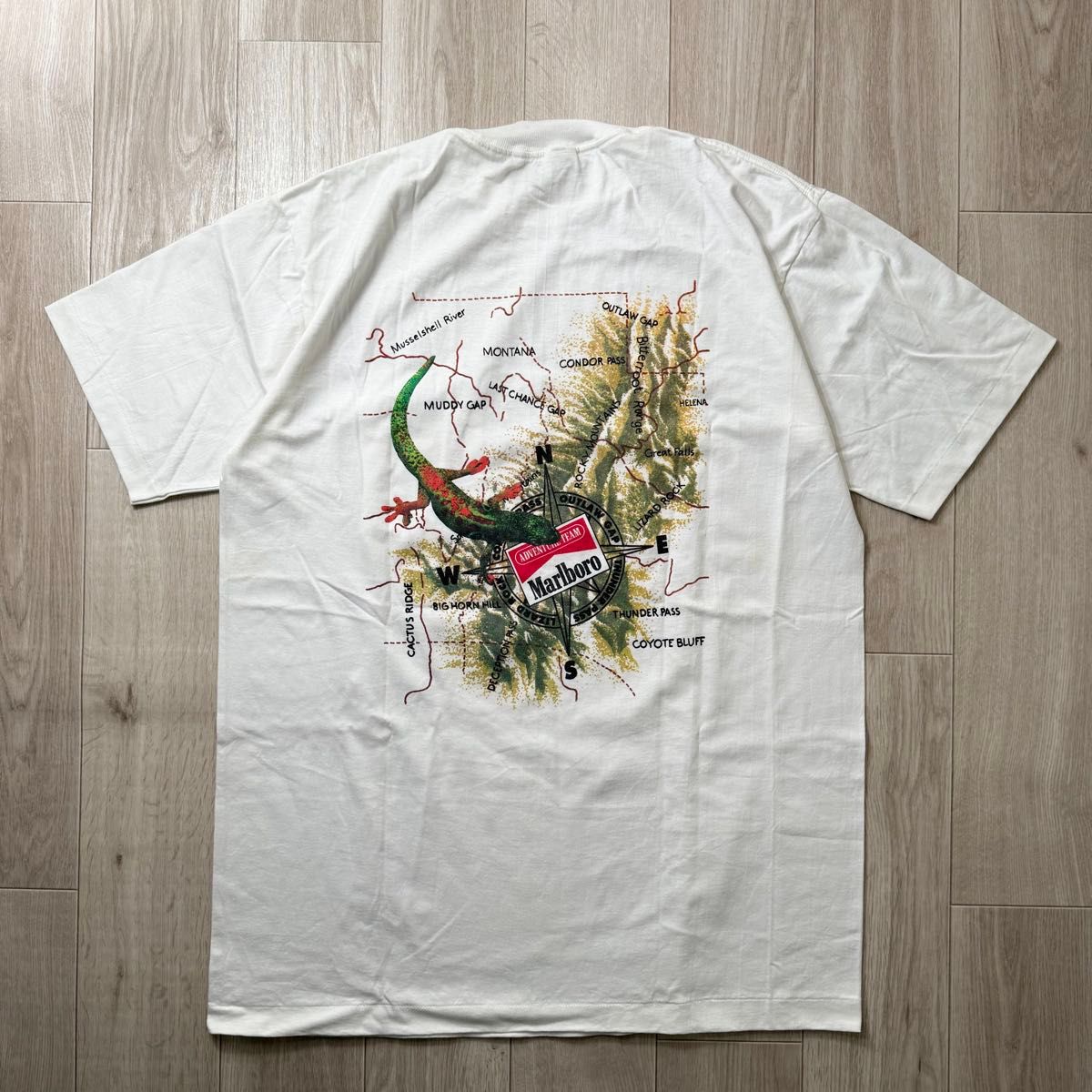 デッドストック 90s Marlboro マルボロ リザードロック Tシャツ デッドストック 90s Marlboro マルボロ リザードロック Tシャツ