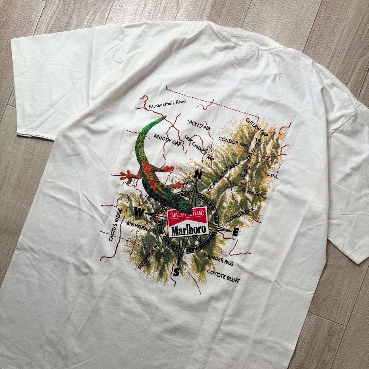 デッドストック 90s Marlboro マルボロ リザードロック Tシャツ デッドストック 90s Marlboro マルボロ リザードロック Tシャツ