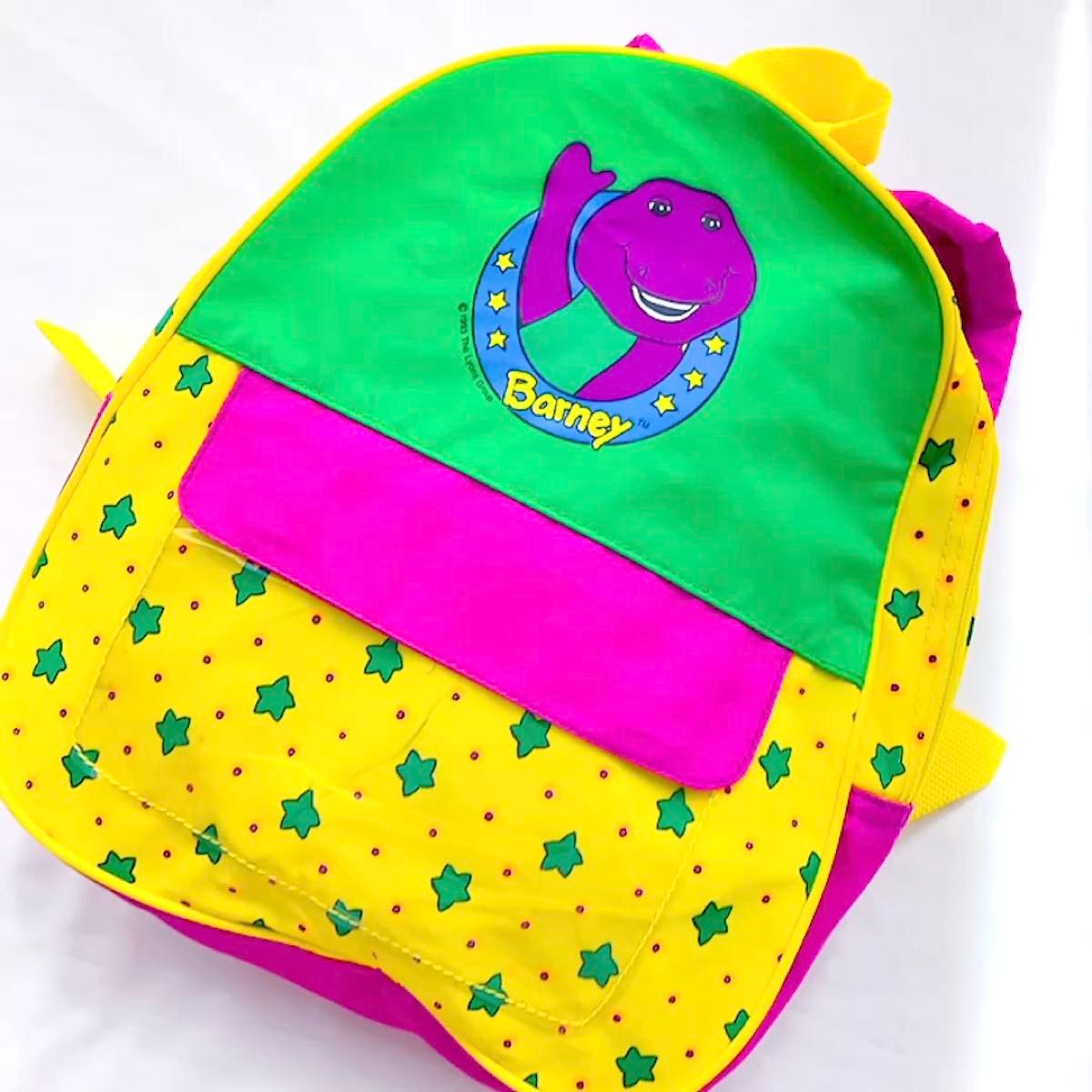 ヴィンテージ Barney バーニー リュックサック バックパック アメリカ ビンテージ 古着 キッズ アメトイ リュック