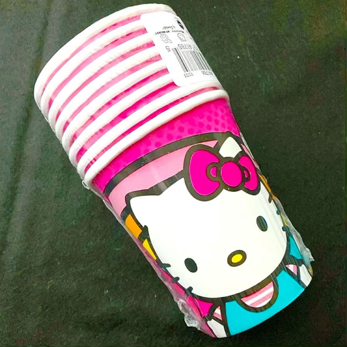 日本未発売 海外 サンリオ ペーパーカップ 紙コップ セット ハローキティ キティちゃん マイメロディ 輸入 雑貨 ハワイ