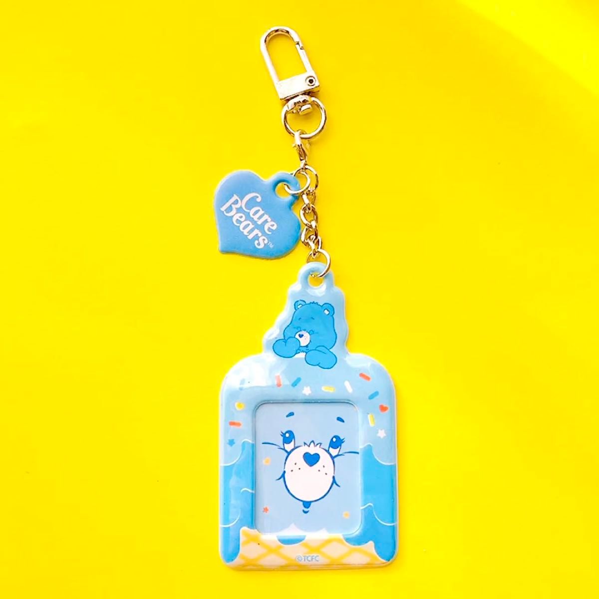 日本未発売 Care bears ケアベア 証明写真 ミニトレカ 写真 チェキ キーホルダー ケース アイドル 推し活 KPOP