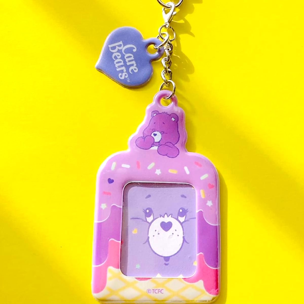 日本未発売 Care bears ケアベア 証明写真 ミニトレカ 写真 チェキ キーホルダー ケース アイドル 推し活 KPOP