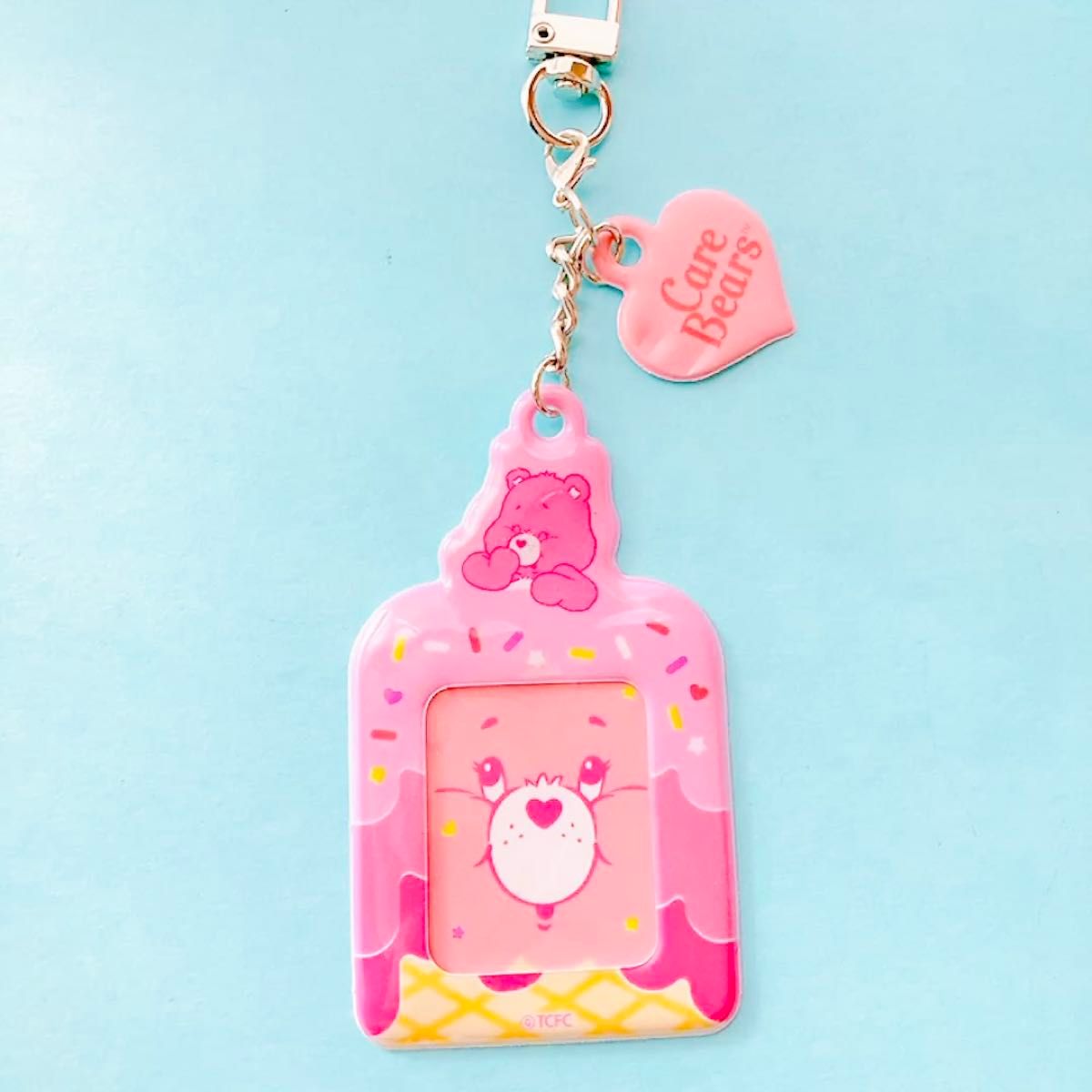 日本未発売 Care bears ケアベア 証明写真 ミニトレカ 写真 チェキ キーホルダー ケース アイドル 推し活 KPOP