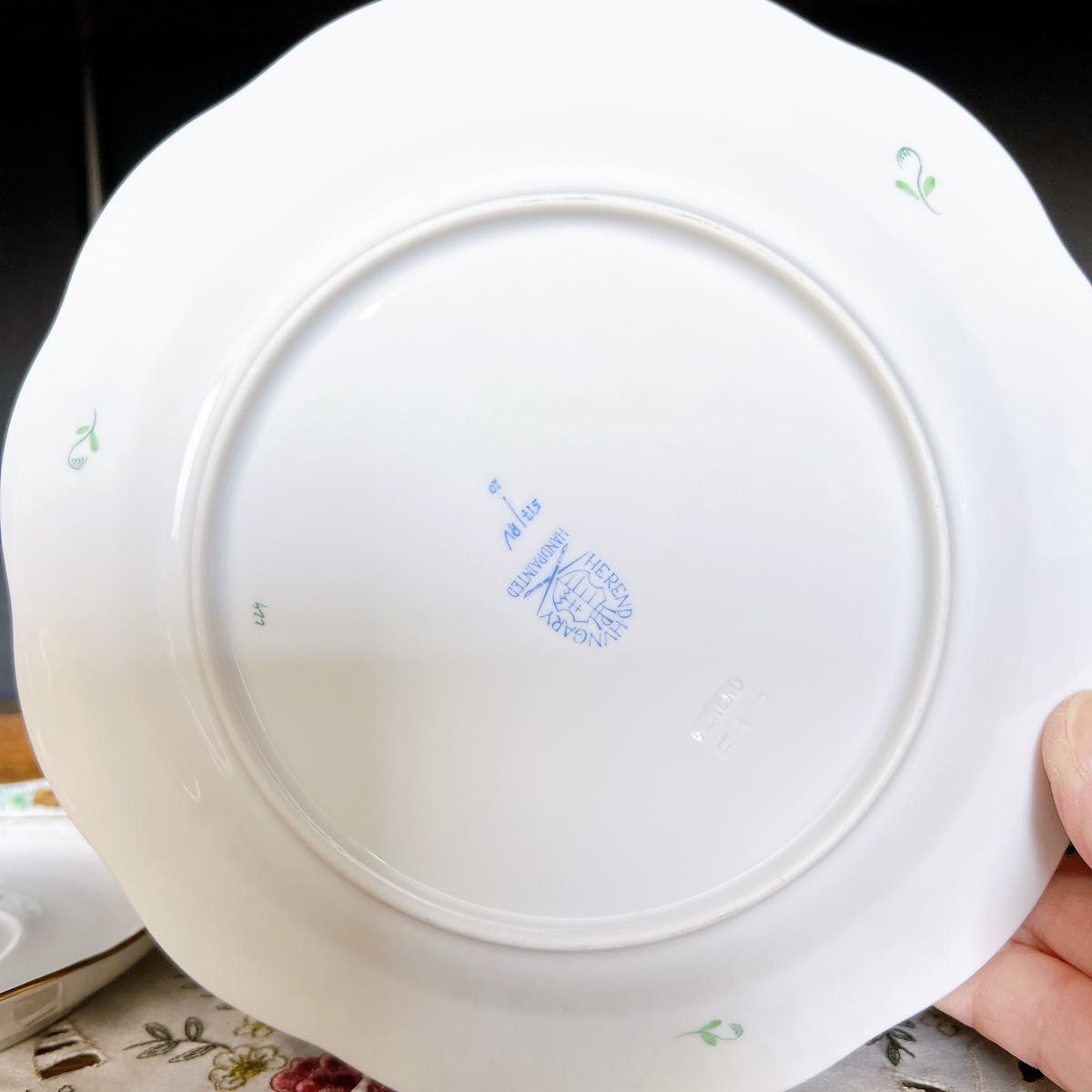 ①保管品HERENDヘレンドアポニーヒストリックグリーンコーヒー ①保管品HERENDヘレンドアポニーヒストリックグリーンコーヒー