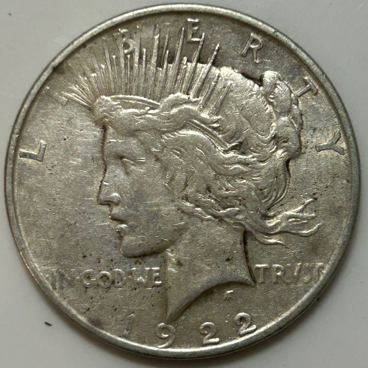 アメリカ ピースダラー銀貨 1922年 古銭 銀貨|Yahoo!フリマ(旧 アメリカ ピースダラー銀貨 1922年 古銭 銀貨|Yahoo!フリマ(旧