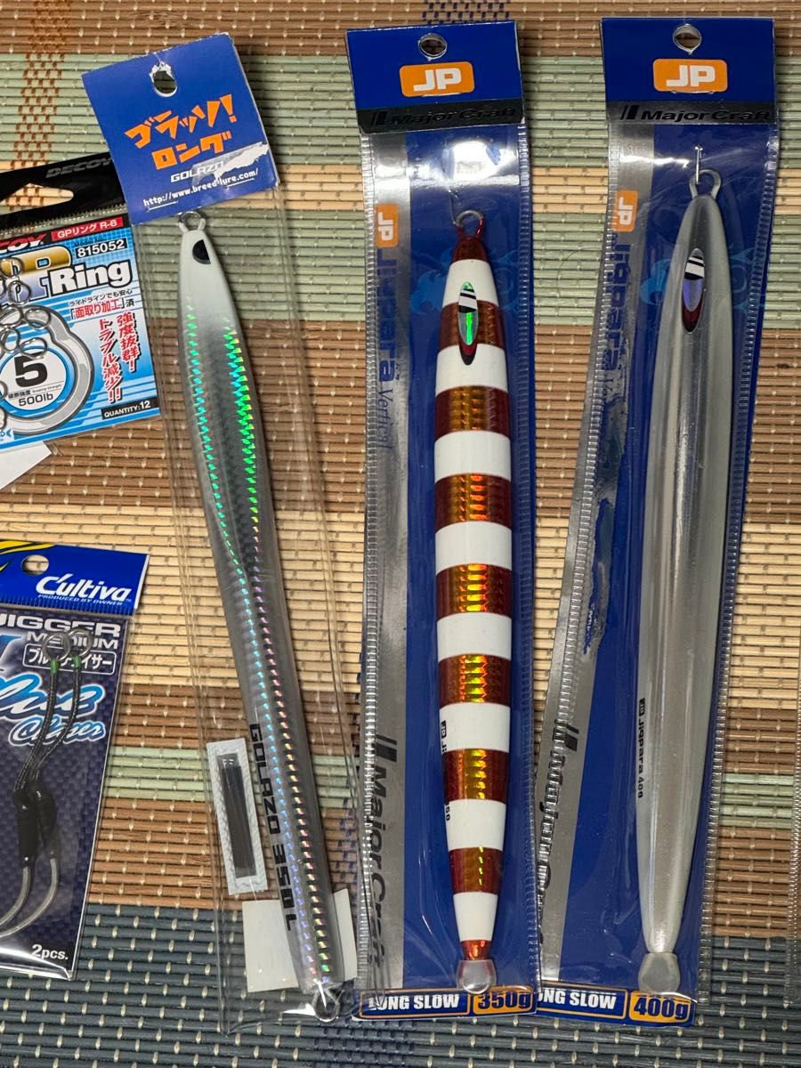 未使用 トンジギ ジグセット ゴラッソ ウロコジグ ミミック 未使用 トンジギ ジグセット ゴラッソ ウロコジグ ミミック