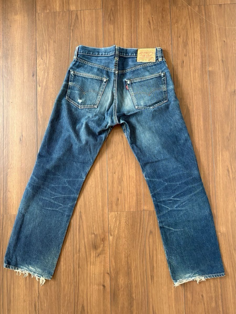 希少【90s】Levi's 501XX 復刻 USA製 赤耳 バレンシア W32L36 希少【90s】Levi's 501XX 復刻 USA製 赤耳 バレンシア W32L36