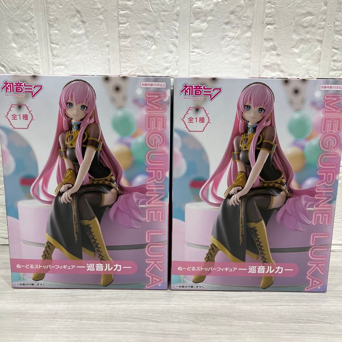 初音ミク ぬーどるストッパー 巡音ルカ フィギュア 2体セット 初音ミク ぬーどるストッパー 巡音ルカ フィギュア 2体セット