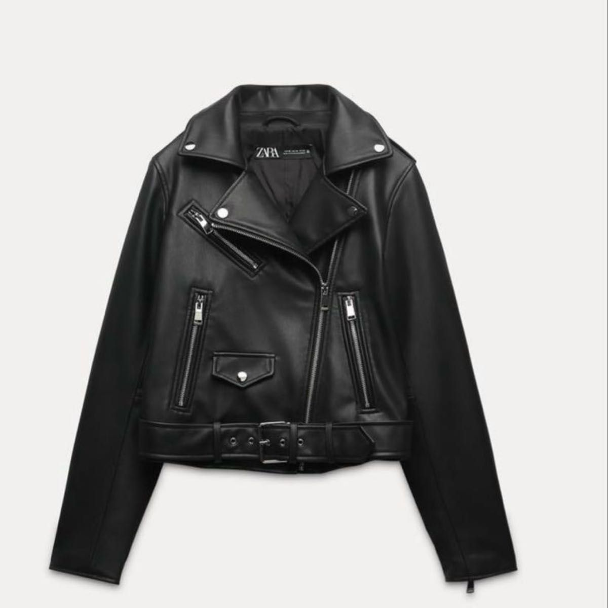 ZARA フェイクレザーライダースジャケット|Yahoo!フリマ(旧 ZARA フェイクレザーライダースジャケット|Yahoo!フリマ(旧