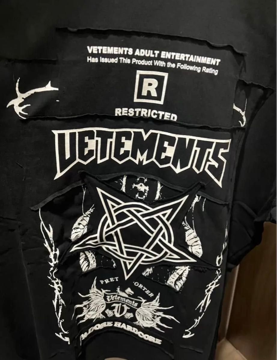 VETEMENTS パッチワーク j'Adone Hardcore tシャツ|Yahoo VETEMENTS パッチワーク j'Adone Hardcore tシャツ|Yahoo