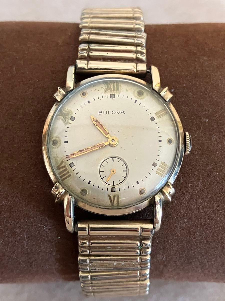 値下げ 稼働 貴重 BULOVA ブローバ イエローゴールド メンズ 値下げ 稼働 貴重 BULOVA ブローバ イエローゴールド メンズ