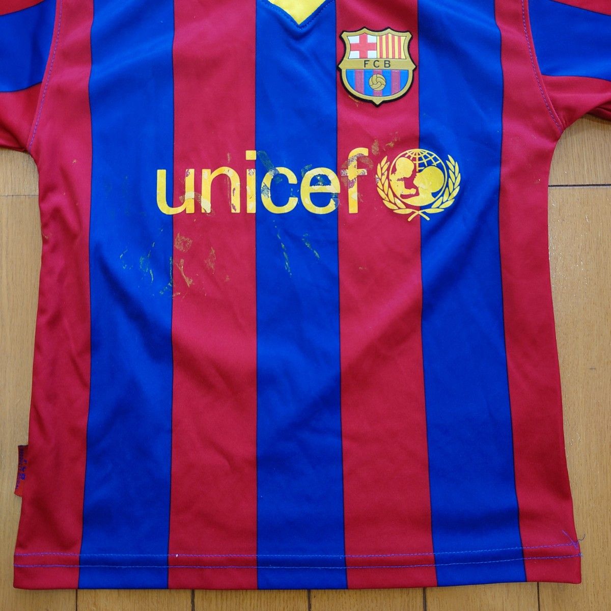 FCバルセロナ 09/10 メッシ レプリカ ユニフォーム キッズ6 FCバルセロナ 09/10 メッシ レプリカ ユニフォーム キッズ6