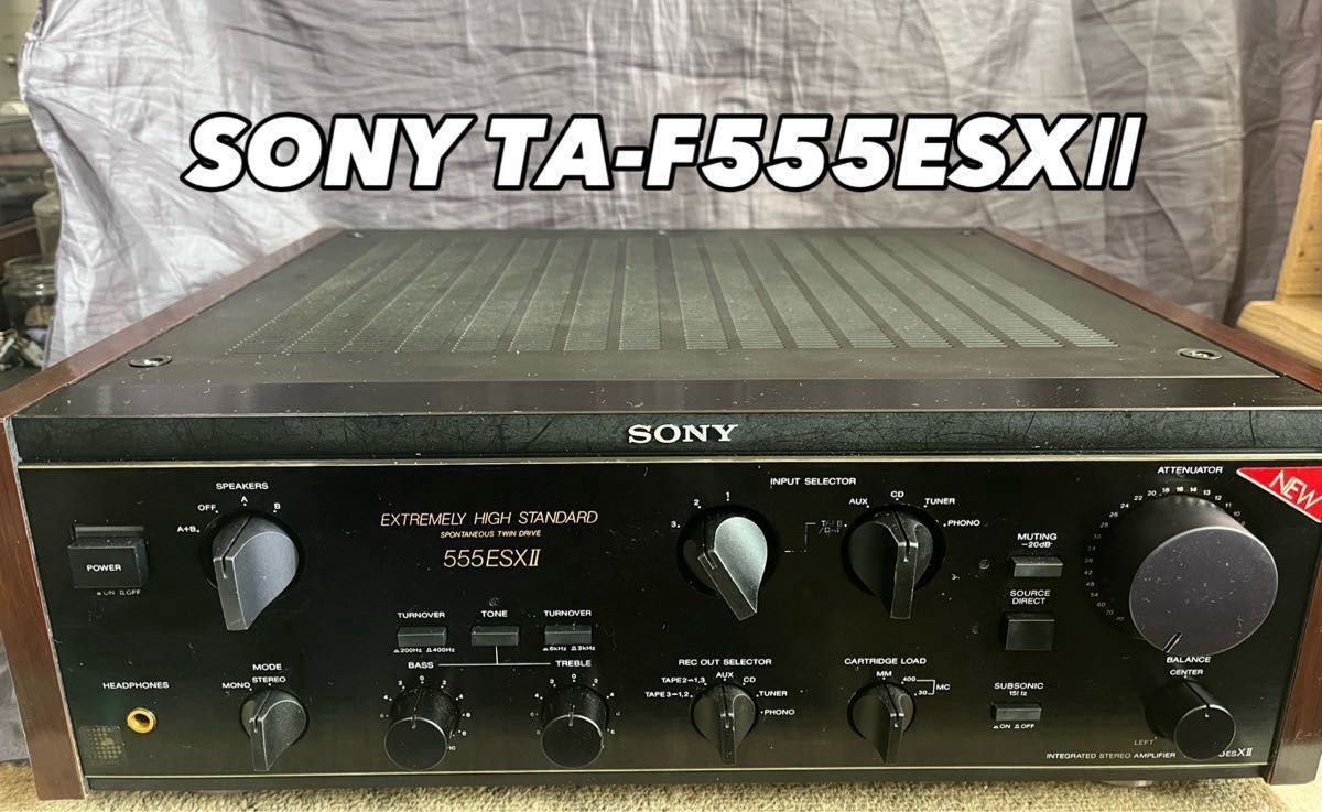SONY TA-F555ESXII プリメインアンプ|Yahoo!フリマ(旧PayPay SONY TA-F555ESXII プリメインアンプ|Yahoo!フリマ(旧PayPay