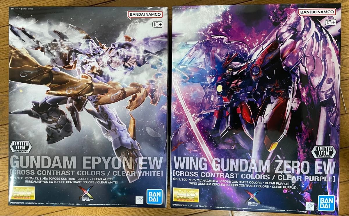 MG ウイングガンダムゼロEW ガンダムエピオンEW CROSS CONTRAST MG ウイングガンダムゼロEW ガンダムエピオンEW CROSS CONTRAST